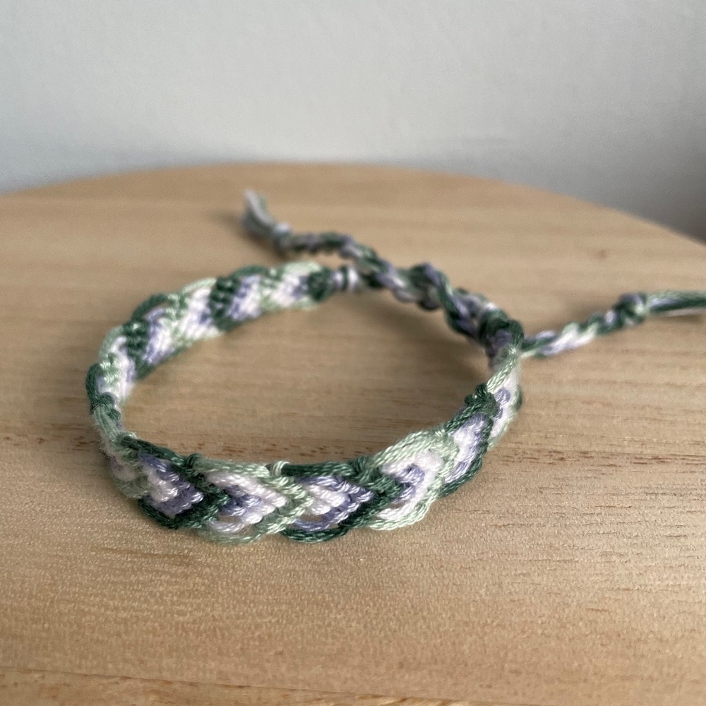 Cozy Forest Woven Bracelet